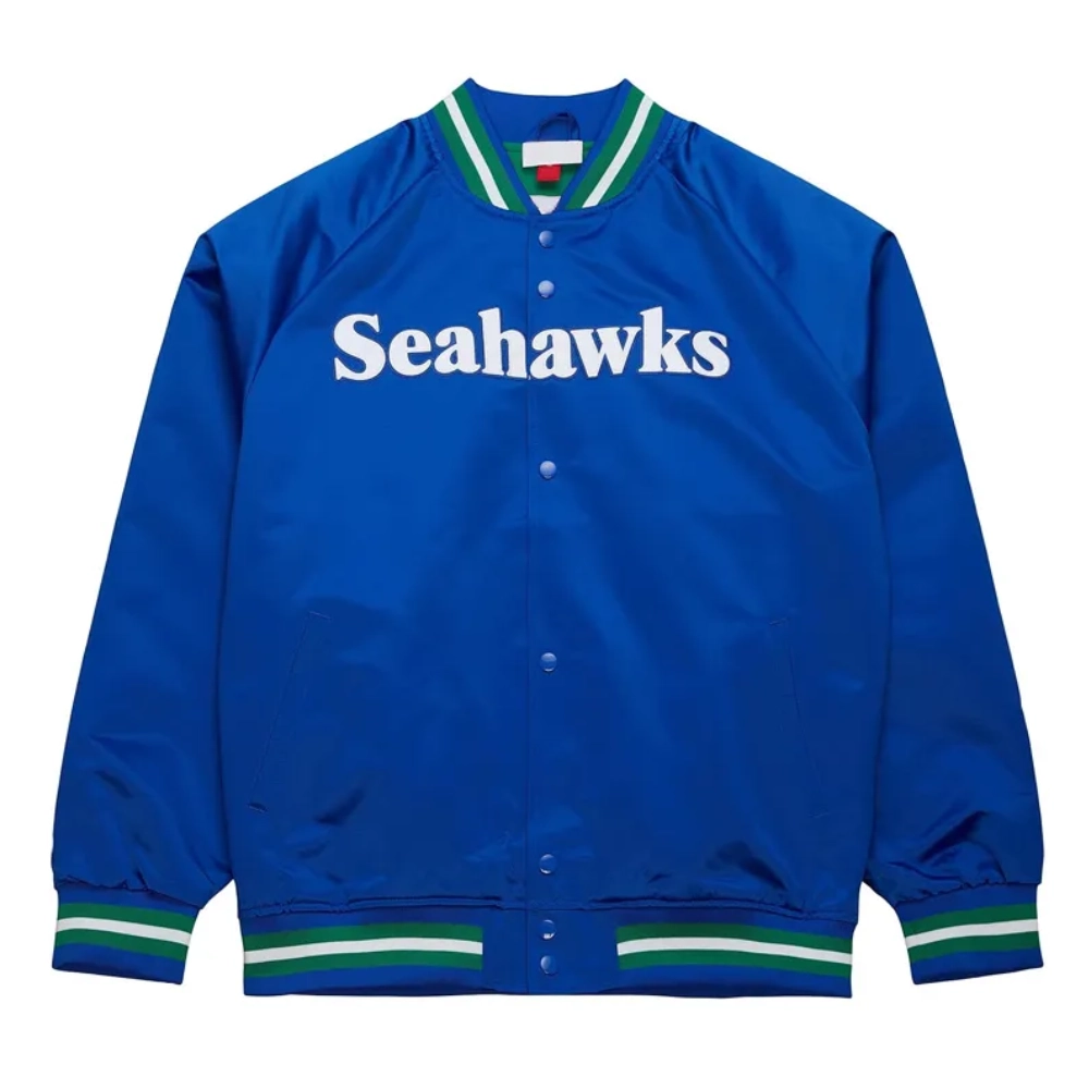 Seattle seahawks lightweight full snap jacket