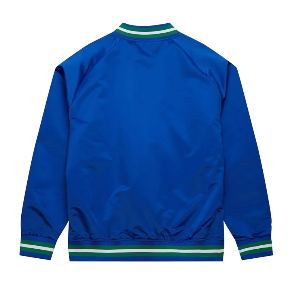 Seattle seahawks lightweight full snap satin jacket