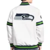 Seattle seahawks scout satin varsity jacket