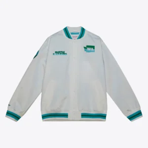 Seattle sounders city full snap jacket