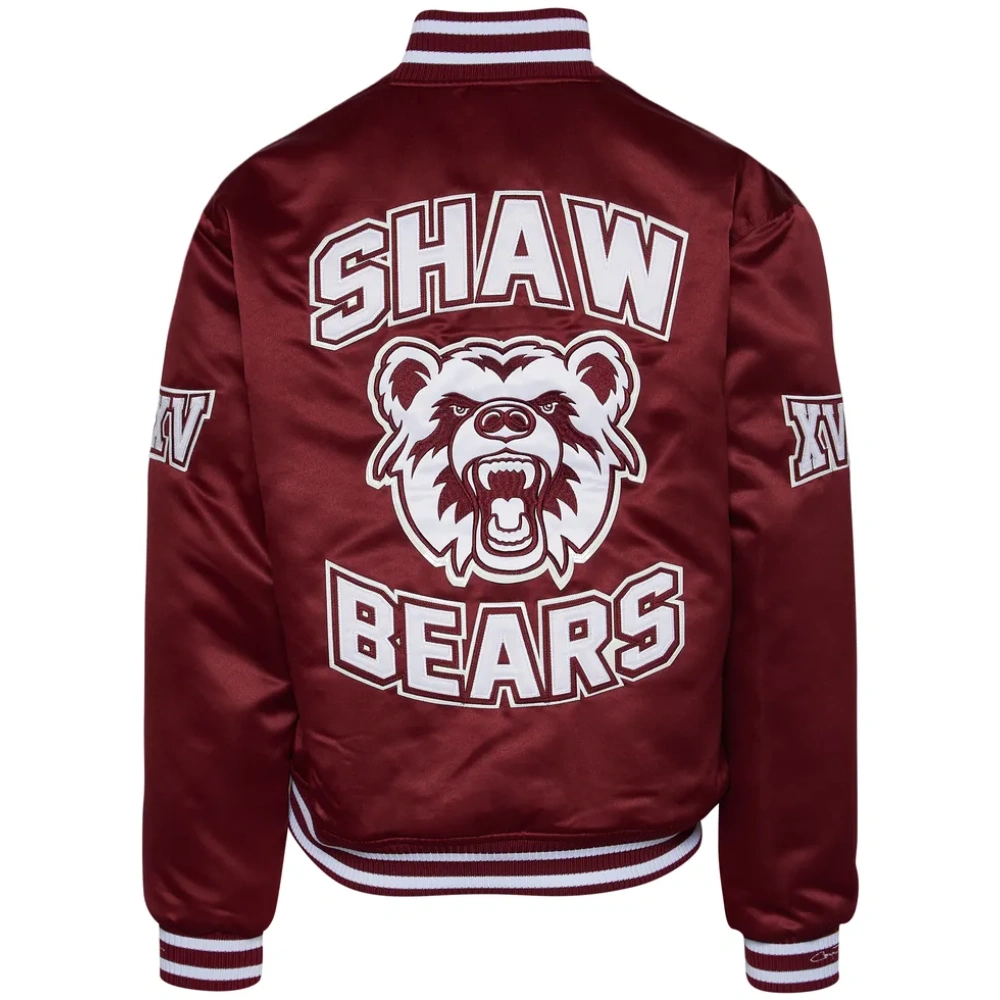 Shaw bears remix classic satin jacket