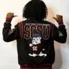 South carolina state bulldogs luxe black jacket