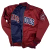 South carolina state bulldogs vintage satin jacket