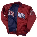 South Carolina State Bulldogs Vintage Red Satin Jacket