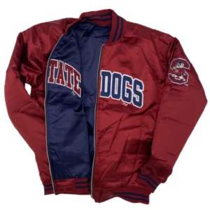South carolina state bulldogs vintage satin jacket