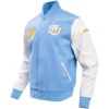 Southern jaguars classic wool leather jacket