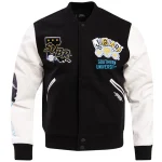 Southern Jaguars Homecoming Black Wool/Leather Jacket