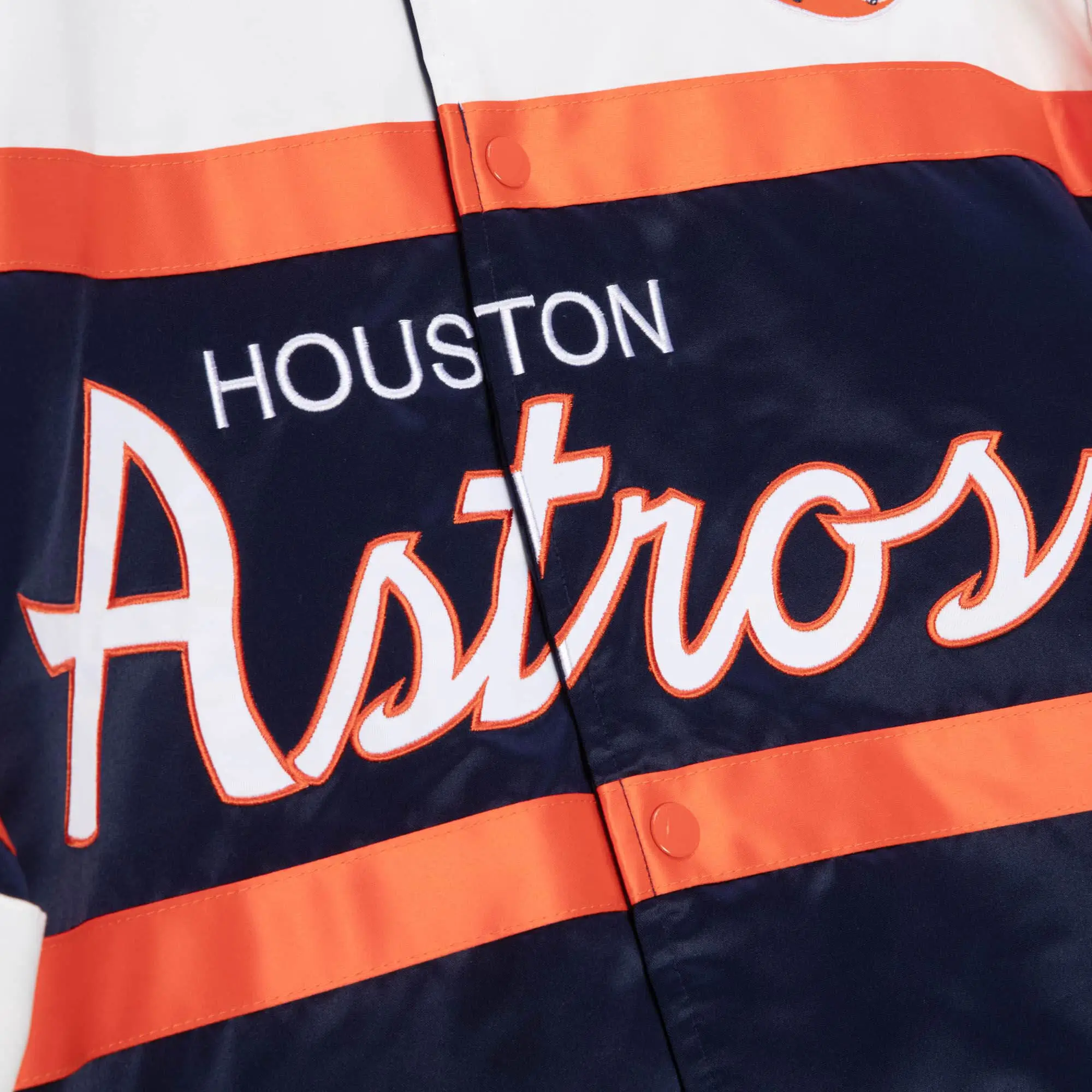 Special script heavyweight satin jacket houston astros 2