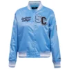 Spelman college jaguars womens classic satin jacket