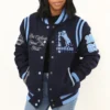 Spelman college jaguars womens collegiate luxe jacket