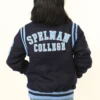 Spelman college jaguars womens collegiate luxe wool jacket