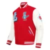 St louis cardinals best of mens red white varsity jacket