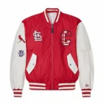 St. Louis Cardinals L-2B Red Satin Jacket
