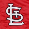 St louis cardinals midfield full snap satin varsity jacket red 2