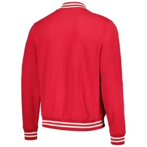 St louis cardinals pack pro camden full zip track jacket red 2