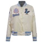 St. Louis Cardinals Women's Retro Classic White Satin Jacket