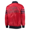 St louis cardinals the captain ii satin varsity jacket red 2