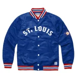 St. Louis Stars Classic Blue Satin Jacket