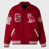 Stanford cardinal campus red varsity jacket