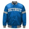Striped detroit lions jacket