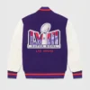 Super bowl lviii full snap varsity jacket