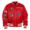 Tampa bay buccaneers ma 1 bomber red jacket