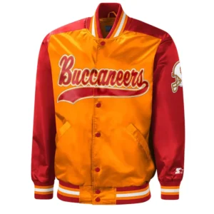 Tampa bay buccaneers orange red jacket