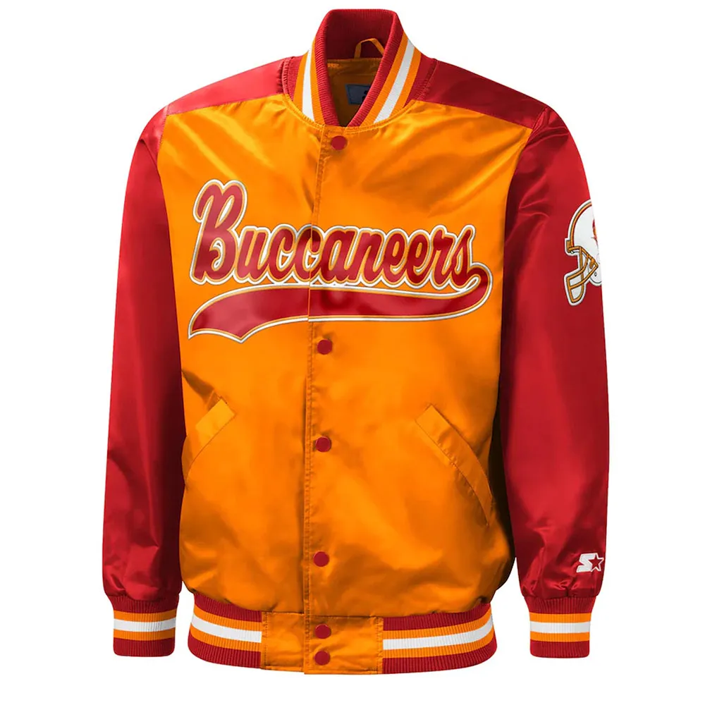 Tampa bay buccaneers orange red jacket
