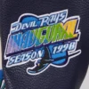 Tampa bay rays retro classic wool leather varsity jacket white black