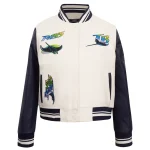 Tampa Bay Rays Retro Classic Women's Wool/Leather Jacket