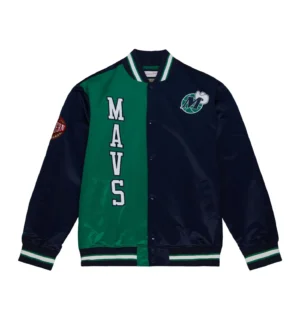 Team og 20 lightweight satin jacket dallas mavericks