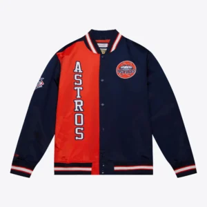 Team og 20 lightweight satin jacket houston astros