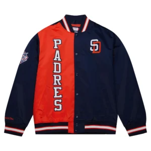 Team og 20 lightweight satin jacket san diego padres 1