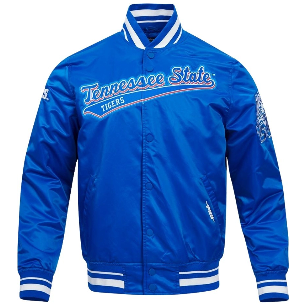 Tennessee state tigers script tail blue jacket