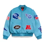 Tennessee Titans Pennant Blue Wool Jacket