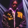 Testing awge flacko varsity jacket
