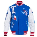 Texas Rangers Mashup Wool/Leather Jacket