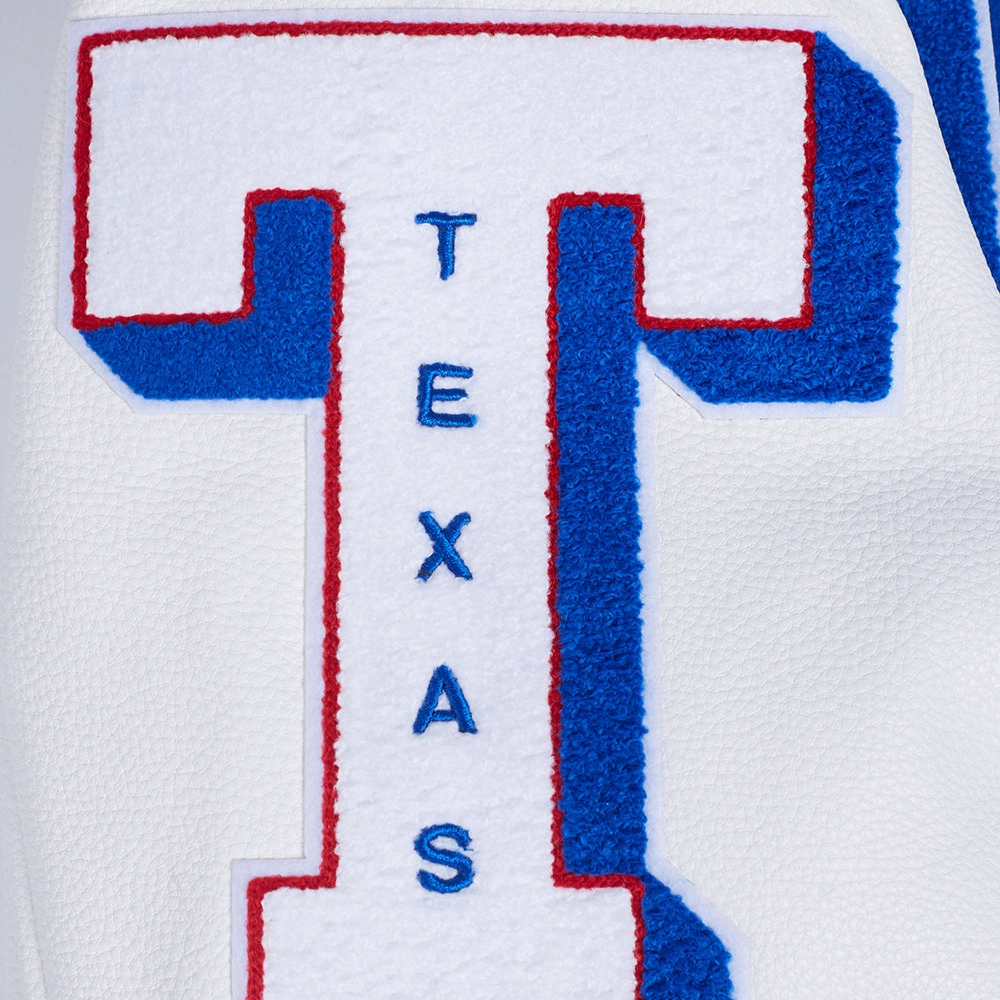 Texas rangers mashup wool leather varsity jacket bluewhite 3 1