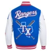 Texas rangers mashup wool leather varsity jacket bluewhite 7 1