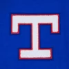 Texas rangers retro classic womens wool leather satin varsity jacket blue white 10