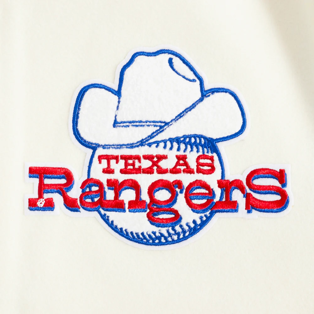 Texas rangers retro classic wool leather varsity jacket white blue 2