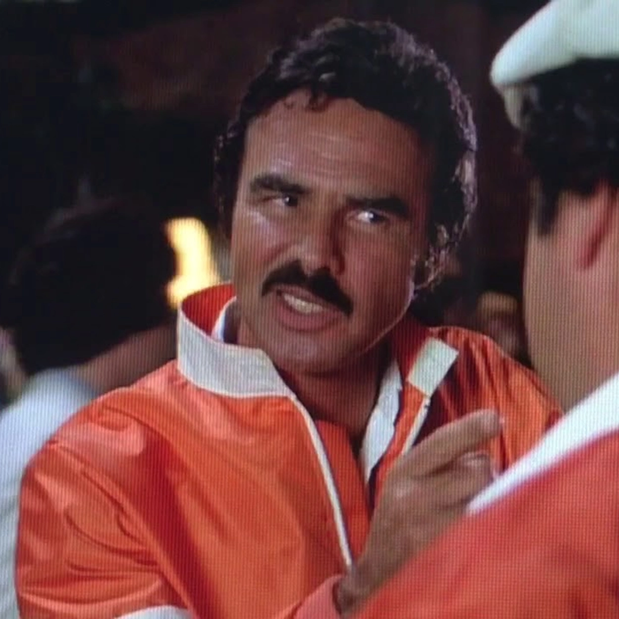 The cannonball run orange satin jacket