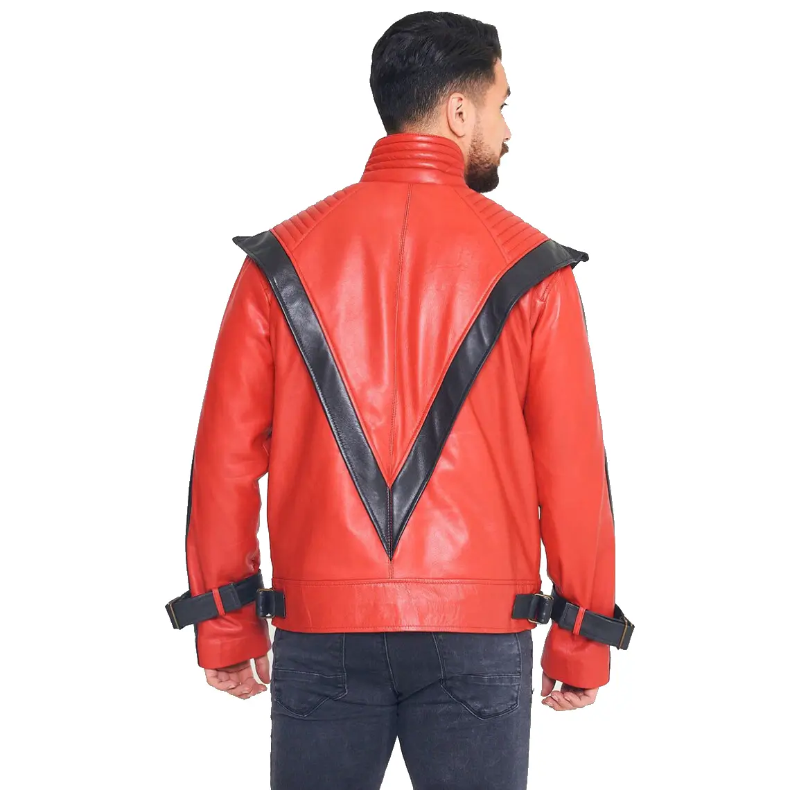Thriller michael jackson leather jacket 2