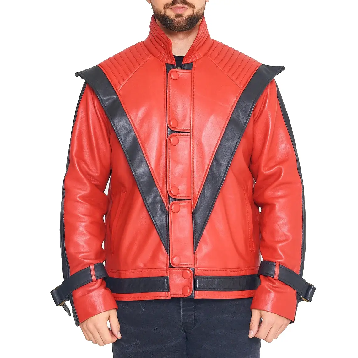 Thriller michael jackson leather jacket 3