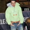 Timothee chalamet marty supreme green jacket