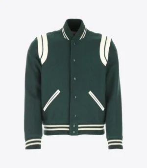Tom swift tian richards teddy varsity rib jacket