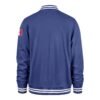 Toronto blue jays pack pro camden track full zip varsity jacket blue