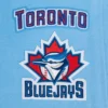 Toronto blue jays retro classic womens wool leather varsity jacket blue white 5