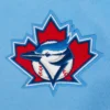 Toronto blue jays retro classic womens wool leather varsity jacket blue white 6