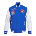 Toronto Blue Jays Retro Classic Wool/Leather Jacket